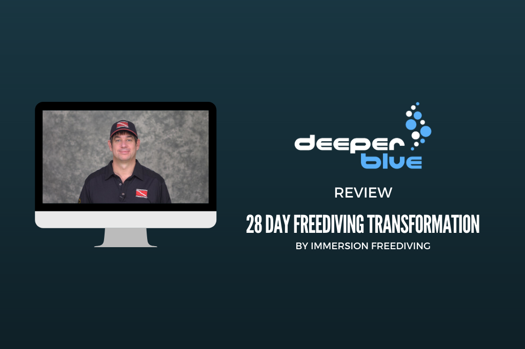 Review: 28 Day Freediving Transformation by Immersion Freediving