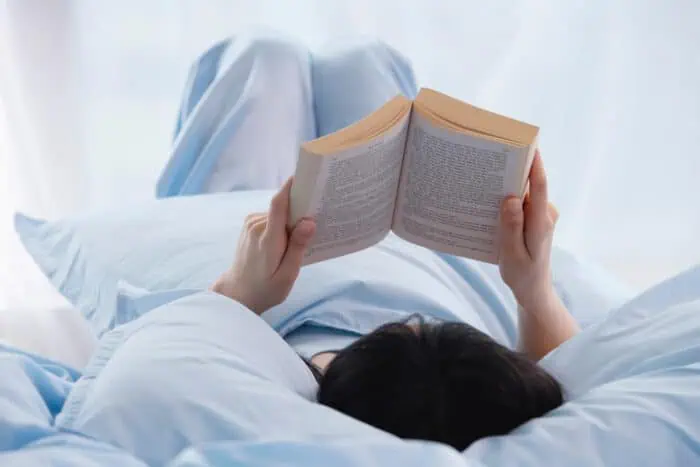 You can spend the night before your competition curled up with a good book to relax.
