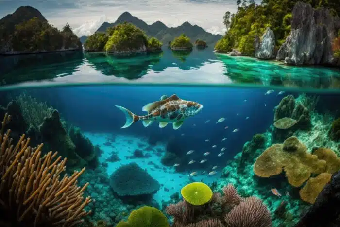 Raja Ampat is a beautiful place to dive on an Indonesia Liveaboard