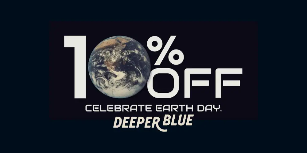 Celebrate Earth Day with DeeperBlue Clothing