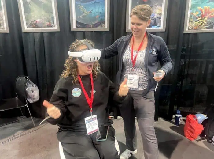 VR experience with the National Marine Sanctuary System