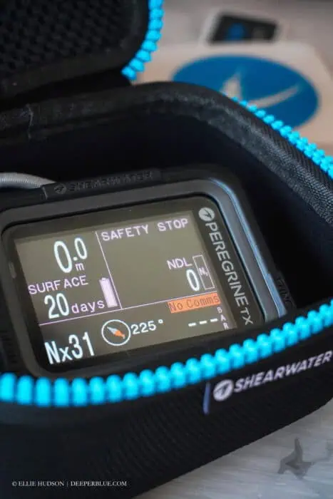 The Peregrine TX Dive Computer