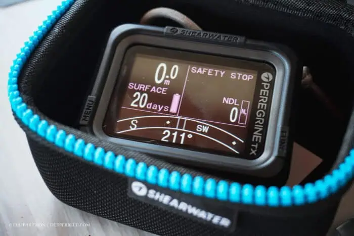 The Peregrine TX Dive Computer