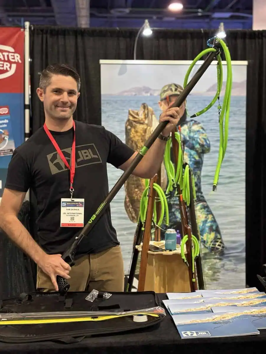 JBL Spearguns Showcases Prototype Travel Pole Spear at DEMA Show 2024