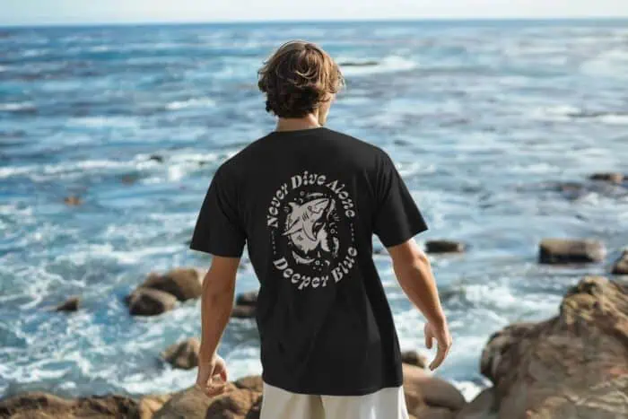 Never Dive Alone T-Shirt