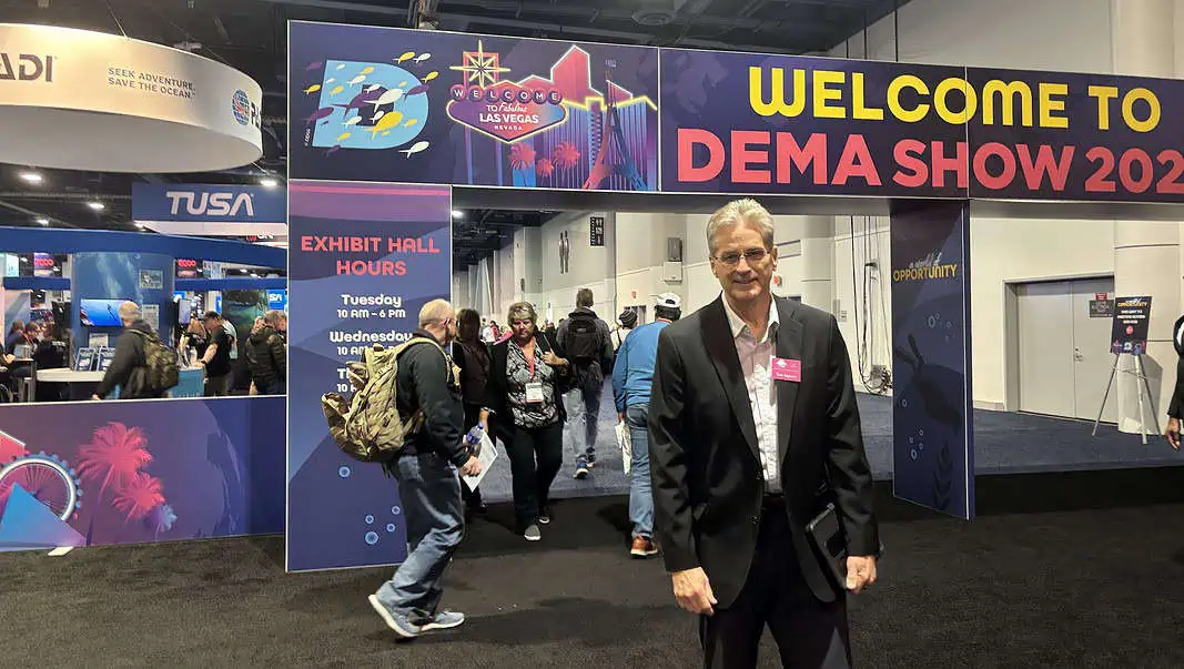 Tom Ingram at DEMA Show 2024